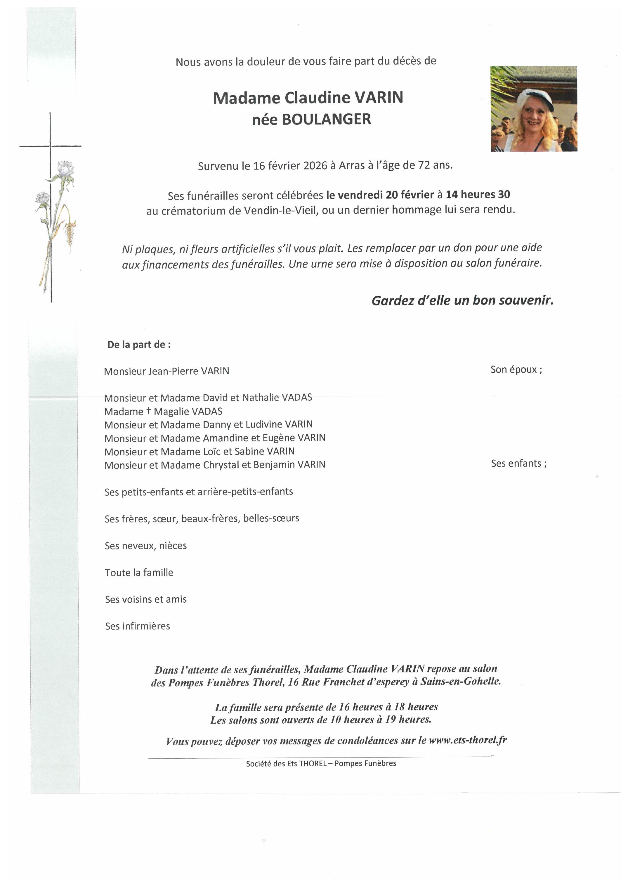 Avis de décès