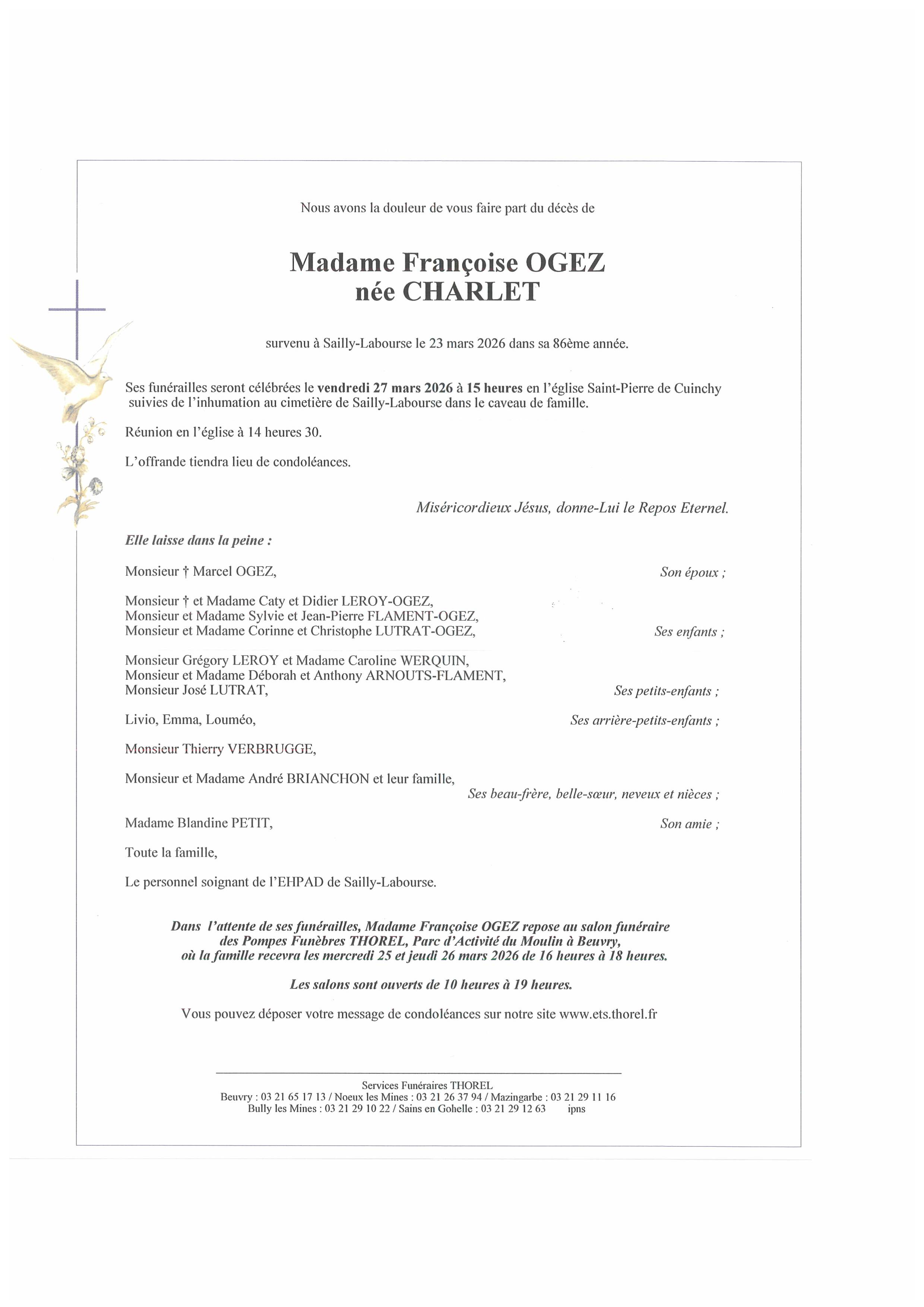 Avis de décès