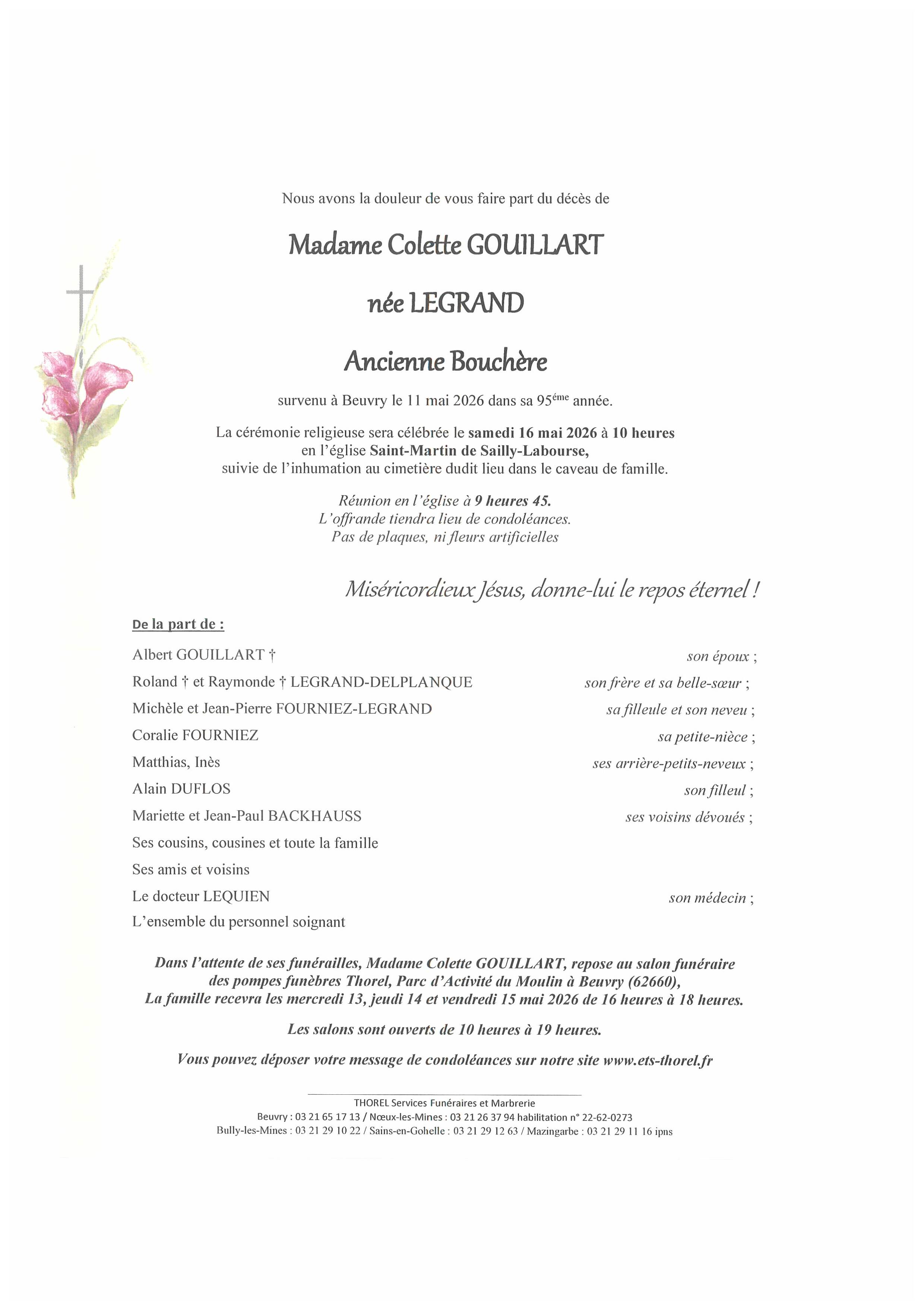 Avis de décès
